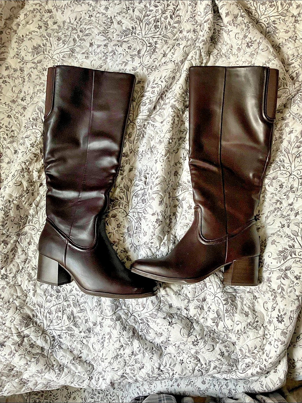 Tory Burch Tall Heeled Boots in Brown